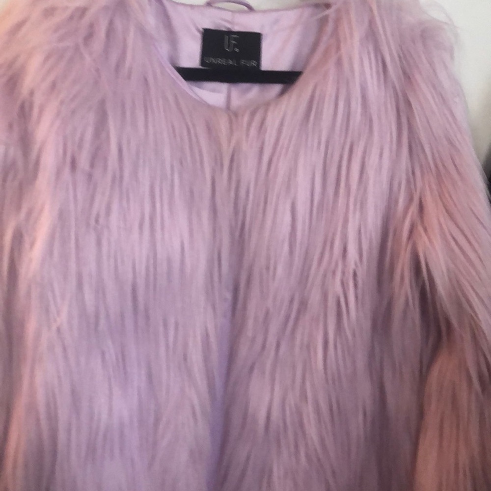 Unreal Fur jacket  light pink M